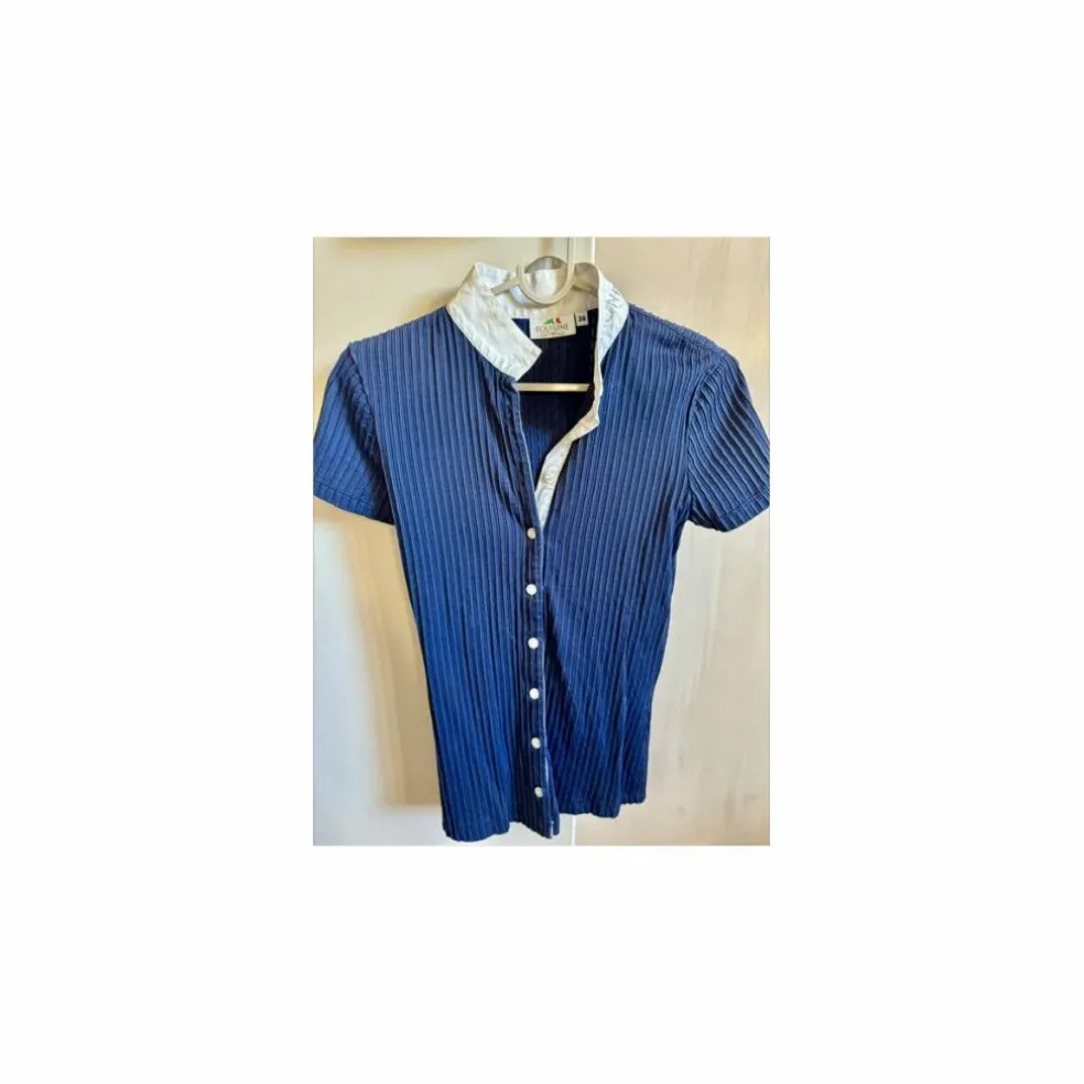 Polo de concours Equiline Bleu Marine