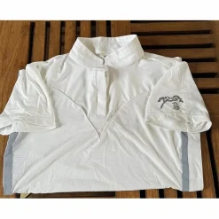 Polo de concours Pénélope Moon Mesh blanc