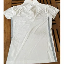 Polo de concours Pénélope Moon Mesh blanc