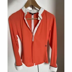 Polo de concours saumon/orange Horse Pilot taille S