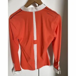 Polo de concours saumon/orange Horse Pilot taille S