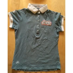 Polo equitheme bleu