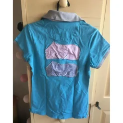 Polo equithème bleu
