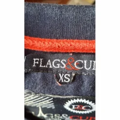 polo flags and cup bleue taille xs