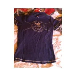 Polo fouganza 12 ans bleu marine