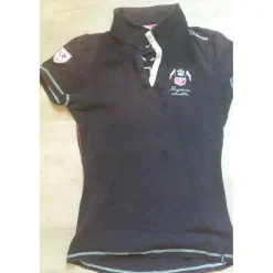 Polo fouganza bleu marine