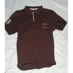 Polo Fouganza marron taille 12 ans