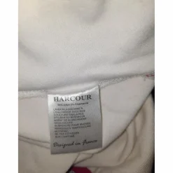 Polo HARCOUR concours blanc et rose