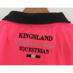 Polo Kingsland Ursa - Modèle femme - Couleur : Rose, Taille : M