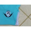 Polo manches longues bleu ciel