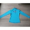 Polo manches longues turquoise T.38