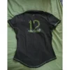 Polo marron/kaki Fouganza