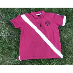 Polo rouge enfant sierra