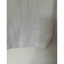 Polo sans manche blanc
