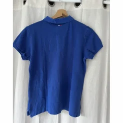 Polo statianata bleu électrique