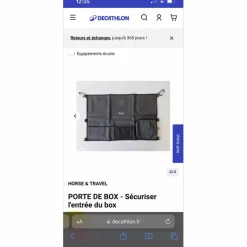 Porte de box sécurisante