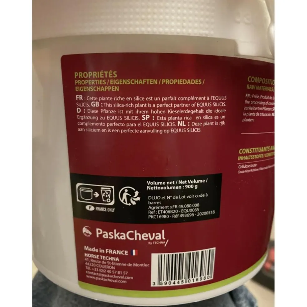 Poudre de prêle Paska Cheval