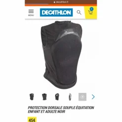 Protection dorsal