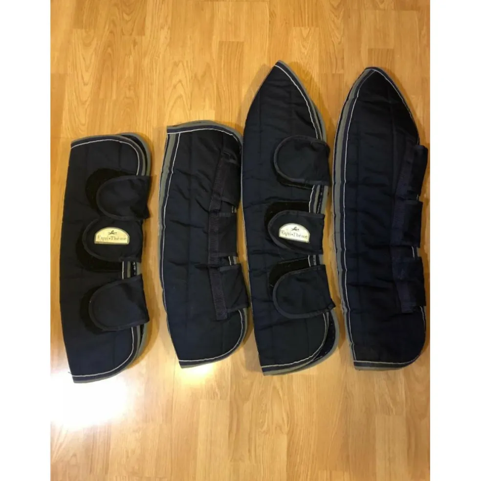 Protections de transport bleu marien