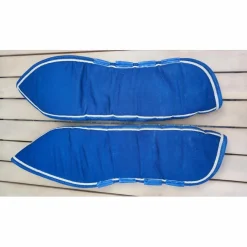 Protections de transport postérieurs taille poney bleu marine
