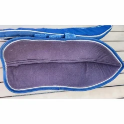 Protections de transport postérieurs taille poney bleu marine