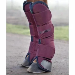 Protections de transport Rambo Bordeaux taille COB/poney