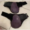 protège boulets cheval Norton noirs et violets