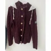 Pull le sabotier bordeaux