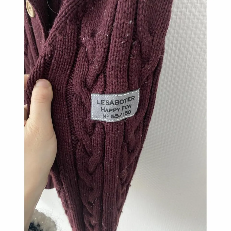 Pull le sabotier bordeaux