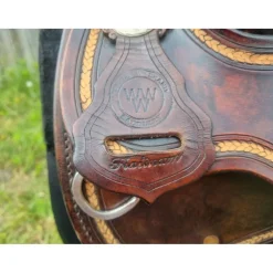 *RARE* selle western Triple W xfqh 'Platinium'