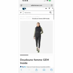 recherche cette doudoune urgent