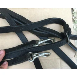 renes allemandes noires cuir