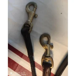 Rênes allemandes cuir lisse
