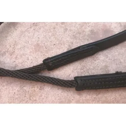 Rênes allemandes cuir marron foncé