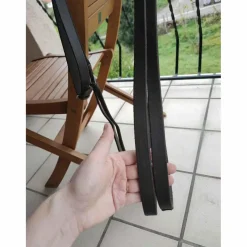 Rênes allemandes en cuir marron