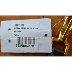 Rênes allemandes HFI marron Full