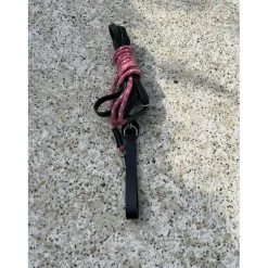 Rênes allemandes Pénélope noir et rose