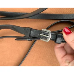 Rênes allemandes poney cuir