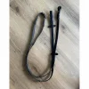 Rênes fines cuir grip 125cm