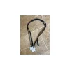 Rênes hunter cuir lisse intérieur caoutchouc Antarès