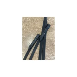 Rênes hunter cuir lisse intérieur caoutchouc Antarès