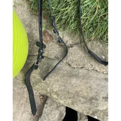 Rênes noir tissus