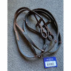 Rênes Norton avec arretoirs, noir ou marron