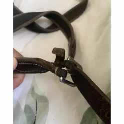 Rênes supergrip havane Éric Thomas