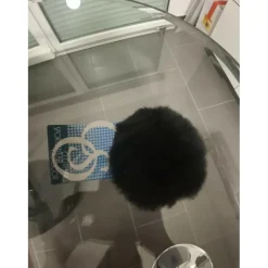 Rond muserolle croisée en mouton