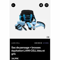 Sac a brosse Lami-cell jamais servi