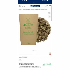 Sachet de foin doux