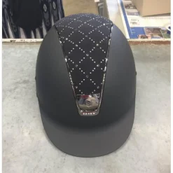 samshield noir avec strass et velours