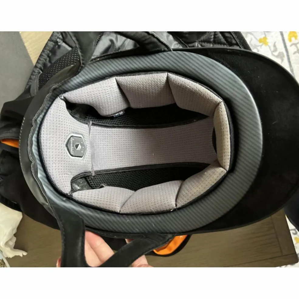 samshield noir avec strass et velours