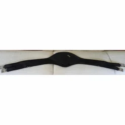 Sangle allure devoucoux noire cuir 125 cm